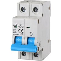 gloca Automatischer Leitungsschutzschalter 2P 40A 220V 6KA 2 Module DIN C40 von GLOCA