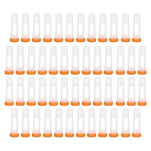50 St Zentrifugenröhrchen 50 Ml, Langlebige Kunststoff, Schraubdeckel, Genaue Skala, Breite Anwendung, 50 Stück für wissenschaftliche Experimente und Pflanzenvermehrung 50 St Zentrifugenröhrchen 50 Ml, Langlebige Kunststoff, Schraubdeckel, Genaue Skala, Breite Anwendung, 50 Stück für wissenschaftliche Experimente und Pflanzenvermehrung von GLOGLOW