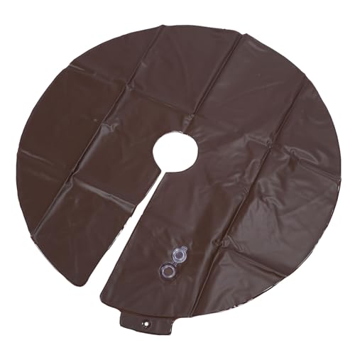 Baumwasserring, 10 Gallone Umweltfreundliches PVC-Material Tropfbewässerung Wasserbeutel Praktische Große Kapazität Wiederverwendbarer Baumwasserring für Pflanzen, Gartenarbeit (Kaffee) von GLOGLOW