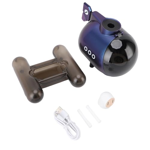Desktop -Luftbefeuchter, Multifunktionaler Tragbarer Desktop -Luftbefeuchter mit 250 Ml Wassertankrauchring Einzigartiger U -Boot -Formbefeuchter für Schlafzimmerbüro (Stil 3) von GLOGLOW