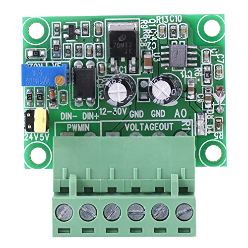 Digitales Konverter-Modul, 1-3 kHZ 0-10 V PWM zu Spannungswandler Modul Digital Analog Board von GLOGLOW