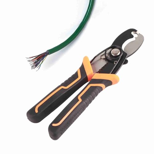 Draht Stripper, Mehrzweck Elektrische Werkzeug Crimper Zange Professionelle Draht Kabel Abisolierzange Cutter für Crimpen Abisolieren Kabelschneiden von GLOGLOW