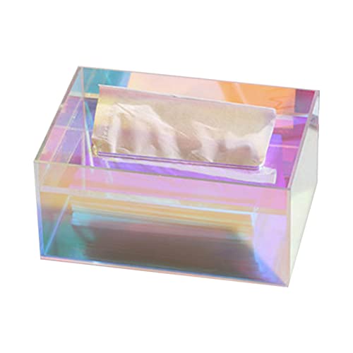 GLOGLOW Acryl -Stoffboxen mit Elegantem Rechteckigen Design, Servietten mit Großer Kapazitätsbox für Badezimmer GLOGLOW Acryl -Stoffboxen mit Elegantem Rechteckigen Design, Servietten mit Großer Kapazitätsbox für Badezimmer von GLOGLOW