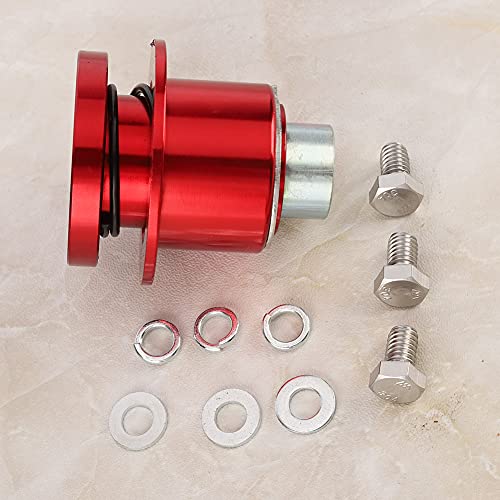 GLOGLOW Das Design der Pfeilspeicherbox des 360 ° Lenkrads Passt Sich an die Meisten Lenkräder EIN. (Rot) von GLOGLOW