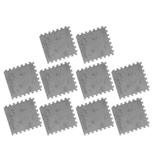 GLOGLOW Dicker Verdammter Bodenteppich in Dick (Grey) von GLOGLOW