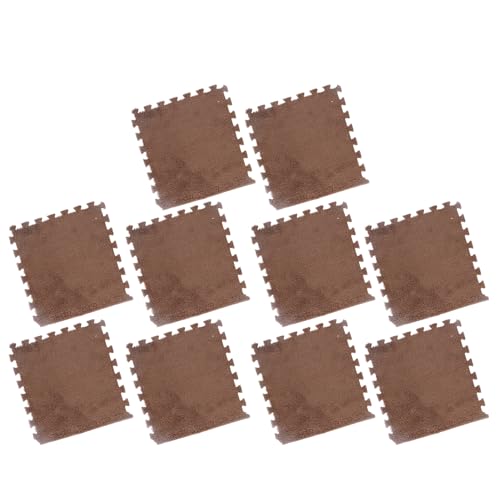 GLOGLOW Dicker Verdammter Bodenteppich in Dick (Kaffee) von GLOGLOW