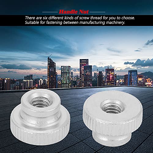 GLOGLOW Eingangsmuttern in Strapazierbarer Kohlenstoffstahl M5 M6 für die Herstellung von Fixmaschinen Gefickt (M3 (10pcs)) von GLOGLOW
