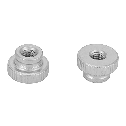 GLOGLOW Eingangsmuttern in Strapazierbarer Kohlenstoffstahl M5 M6 für die Herstellung von Fixmaschinen Gefickt (M4 (10pcs)) von GLOGLOW