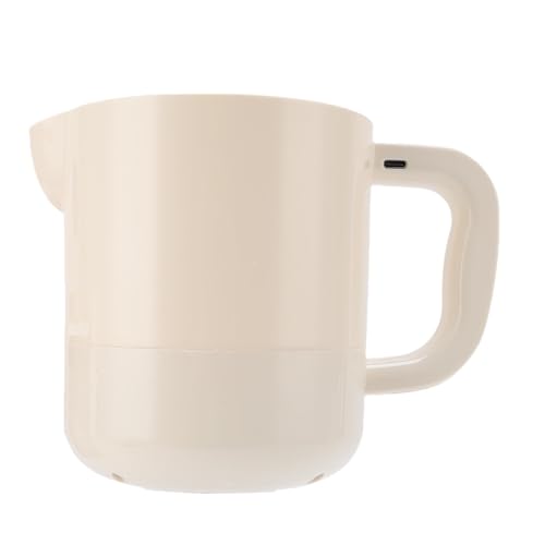 GLOGLOW Elektro -Eierschläger, Mischungsschalen Zum Kochen und Backen, 1L -Kapazität für den Hausgebrauch und Kochenthusiasten Elektrischer Eierschläger, ABS Material, Schnell Wiederaufladbarer Mixer von GLOGLOW