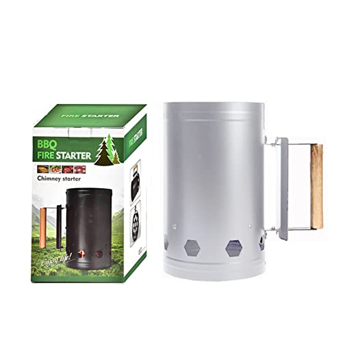 GLOGLOW Fast Fire Starter Kann Einträge für Grillenresistente Grillhitze für Gartenvibrationen Entwerfen (White) von GLOGLOW