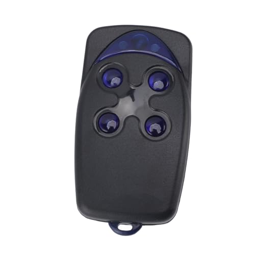GLOGLOW Garagentor-Fernbedienung, ABS-Material Drahtlose Tragbare Garagentor-Fernbedienung mit 23A-Trocken Batterie für Rollende Shutter-Türen Anti-Diebstahl-Alarm (Flo4-Rs) von GLOGLOW