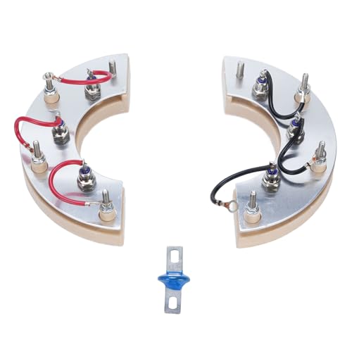 GLOGLOW Generator Drehgleichrichter Kit, 25A Professionell Rotierter Gleichrichtermodul Brücke Rektifikator Edelstahl Professioneller Spannungsregler -Gleichrichter für RSK2001 von GLOGLOW