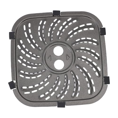 GLOGLOW Grillpfanne für Heißluftfritteuse, Edelstahl-Ersatzschale für PowerXL 6QT 8QT Heißluftfritteusen, Spülmaschinenfest, (M) von GLOGLOW