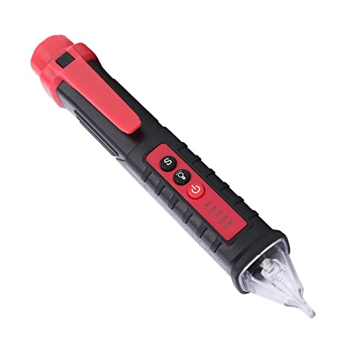 GLOGLOW Hochgenauige Spannungstester Bleistift Elektrischer Detektor 48-/12- mit Elektrikern (BLACK) von GLOGLOW