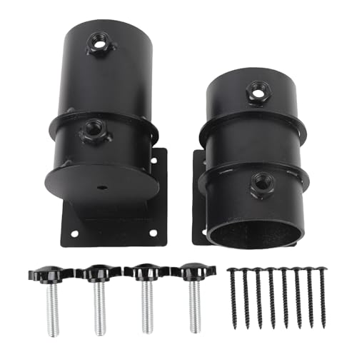 GLOGLOW Hochleistungs -Regenschirm -Halterung Bracket Outdoor -Regenschirm -Standhalter Einstellbare Regenschirmklemme für Geländer Decks Patios mit Kohlenstoffstahlkonstruktion 1,5 Bis von GLOGLOW