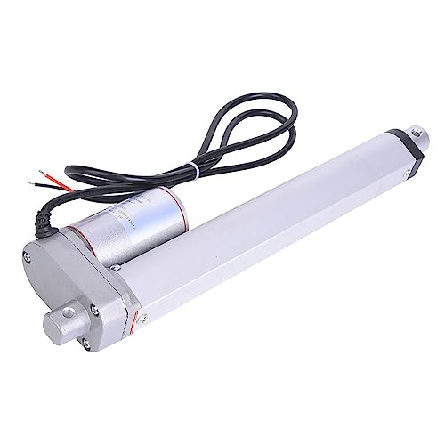 GLOGLOW JS TGZ U1 Elektrischer Aktuator DC Motor 12VDC IP45, 200 Mm Hubroke + Zubehör Kit für Industrielle Anwendungen (Hub 250mm) von GLOGLOW