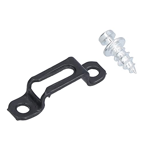 GLOGLOW Möbel Einfache Installation Sarter Slide Connector Kit Dekorative Regale, 60 Spiele, Kalt Gerollter Stahl (halber Durchgang) von GLOGLOW