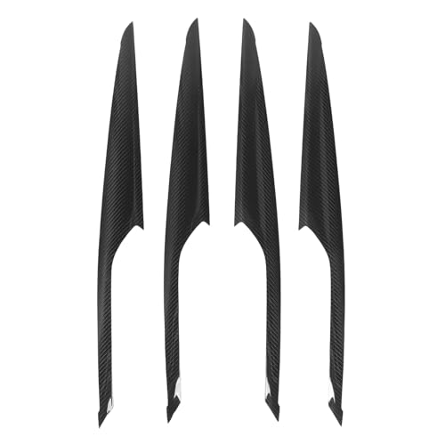 GLOGLOW NAN 4PCS Carbonfaser-Innen-Tür-Armlehre, Oberarmabdeckung Kratzfest für X3 G01 X4 G02 2018-2024, mit Stick Am Installation, aus Echtem Kohlefaser Hergestellt von GLOGLOW