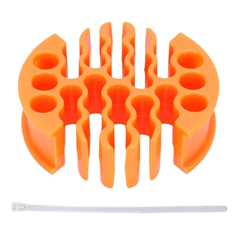 GLOGLOW Netzwerkkabel Organizer Ethernet Drahtmanagement -Tool mit 30 Löchern für CAT 5 CAT 5E CAT 6 Abgeschirmtes Kabel -Sortierwerkzeug Drahtanordnung Tool (Cat5 Draht) von GLOGLOW