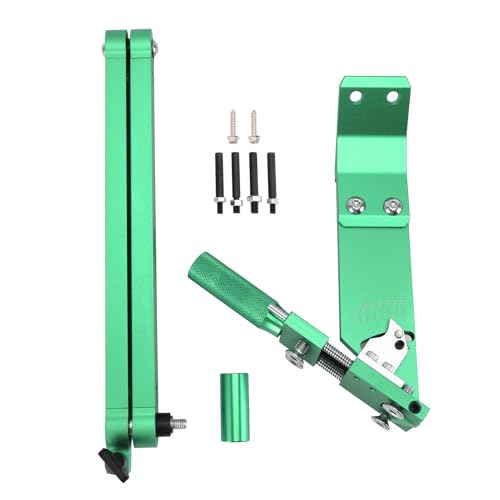 GLOGLOW Schärfer der Mäherklinge, Gerade Design Rasenmäher Spitzer 15 ° Bis 45 ° Einstellbarer Zinklegungs -Rasenmäher -Schärfen -Werkzeug (Green) von GLOGLOW