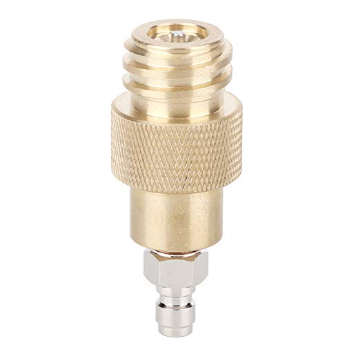 GLOGLOW Soda Adapter, TR21-4 Co2 Tank Zylinder Direkt Adapter Außengewinde Messing Soda Wasser Adapter Stecker Zubehör für SodaStream Club von GLOGLOW