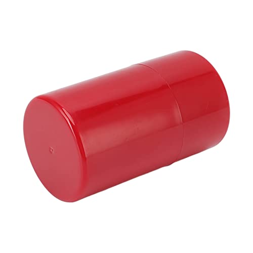 GLOGLOW Tabak-Aufbewahrungsbox, Kleines, Feuchtigkeitsbeständiges, Vielseitiges Vorratsglas aus Kunststoff für Unterwegs (Rot) von GLOGLOW