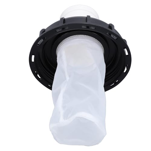 GLOGLOW Tonne Taste Abdeckung IBC Deckel Regen Fass Bildschirmfilter DN150-165 Mm Wiederverwendbarer Filterbeutel für Behälter Regenwasserlauf mit Hochwertigem Kunststoffmaterial Breites (Gerade) von GLOGLOW