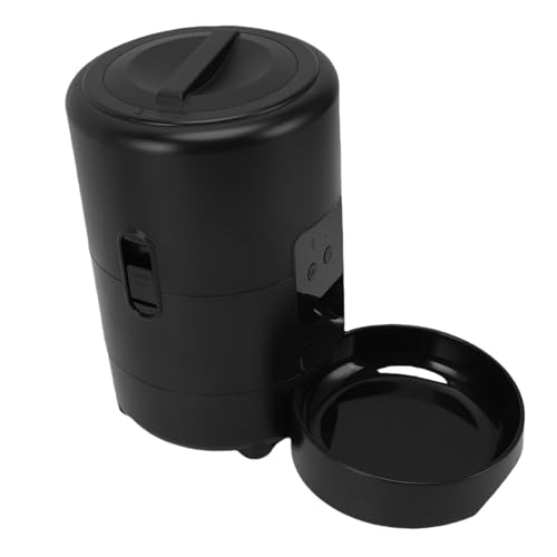 GLOGLOW WiFi Pet Feeder, Automatic Cat Dog Feeder 2L Große Kapazität Smart Dog Food -Spender mit App -Fernbedienung Zeitgesteuerte Fütterung für Haustiere zu Hause (Black) von GLOGLOW