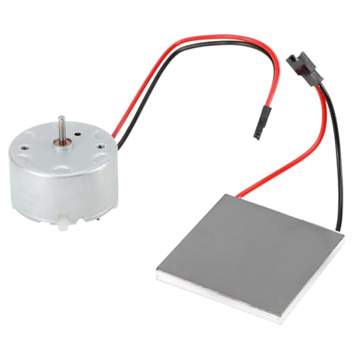 Kaminventilator-Generatorblatt, Stabiles Elektrisches Kaminventilator-Generatorset, Hochwertiges Metall und Umweltfreundlicher Kunststoff für den Professionellen Heimgebrauch von GLOGLOW