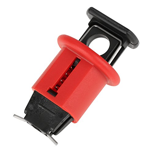 Leistungsschalterschloss, Nylon-Miniaturleistungsschalter-Sperrluftschalter Elektrische Sicherheitssperre für Leistungsisolierung von GLOGLOW