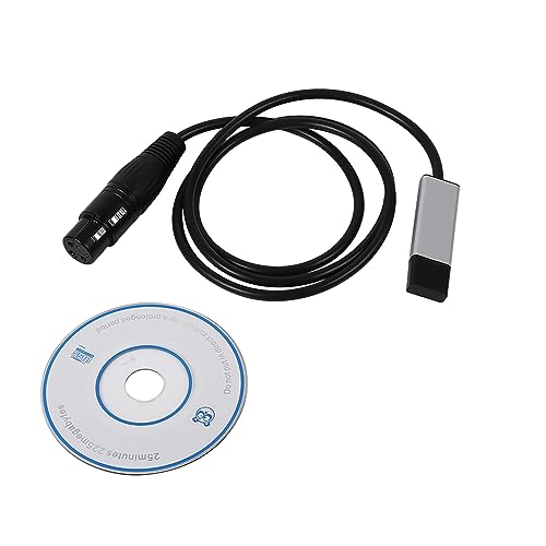 USB-zu-DMX-Schnittstellenadapter, LED DMX512 Studio-Computer PC Bühnenbeleuchtung Controller Dimmer Reibungslose Datenübertragung USB-zu-DMX-Schnittstellenadapter, LED DMX512 Studio-Computer PC Bühnenbeleuchtung Controller Dimmer Reibungslose Datenübertragung von GLOGLOW