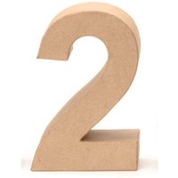 Glorex Papp-Zahl 2 17,5 x 5,5 cm Pappartikel Glorex Papp-Zahl 2 17,5 x 5,5 cm Pappartikel von GLOREX GMBH