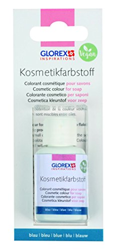 GLOREX 6 1600 212 Seifen-Kosmetik-Farbstoff 20ml blau von GLOREX