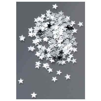 GLOREX 6 3800 714 Sterne, klein, silberfarben, Kunststoff, silber, 0.5 cm GLOREX 6 3800 714 Sterne, klein, silberfarben, Kunststoff, silber, 0.5 cm von GLOREX