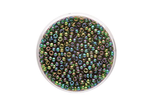 GLOREX 6 5126 011 Rocailles 2,6 mm,17 g, Glas, Mehrfarbig, 4.3 x 4.3 x 1.7 cm GLOREX 6 5126 011 Rocailles 2,6 mm,17 g, Glas, Mehrfarbig, 4.3 x 4.3 x 1.7 cm von GLOREX