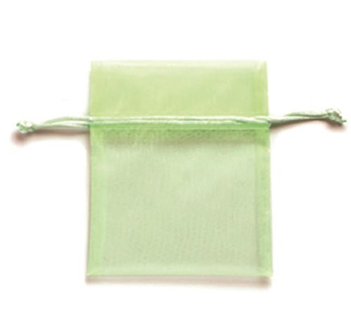 GLOREX Organzasäckchen, Organza, Hellgrün, 10 x 12.5 x 0.1 cm GLOREX Organzasäckchen, Organza, Hellgrün, 10 x 12.5 x 0.1 cm von GLOREX