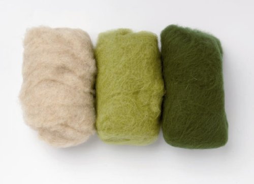 GLOREX Schafwolle 3 x 10 g, Grün, 16 x 14.5 x 5 cm GLOREX Schafwolle 3 x 10 g, Grün, 16 x 14.5 x 5 cm von GLOREX