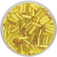 Glorex Gmbh - Glorex Glas Stifte Silbereinzug 6 mm 17 g, gelb Schmuckbasteln von GLOREX GMBH