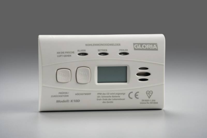 Gloria Kohlenmonoxid-Melder  K10D von GLORIA GmbH