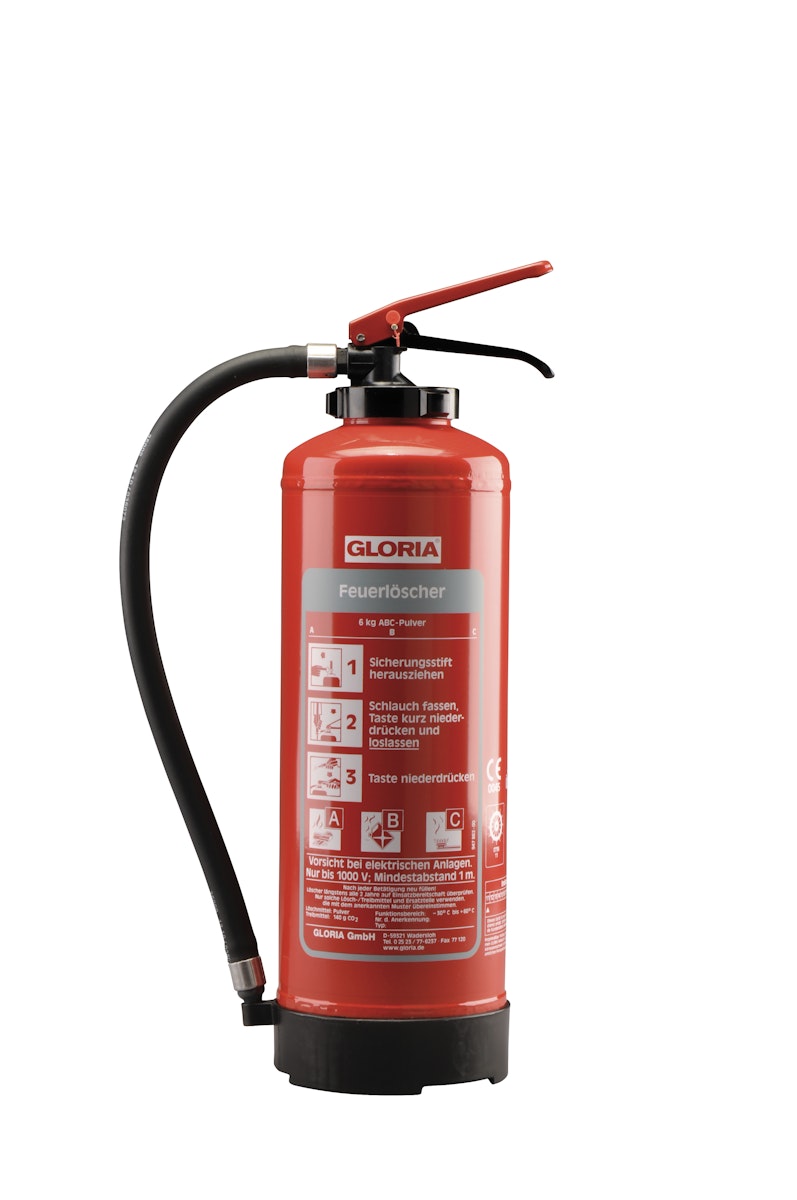 Gloria Pulver-Feuerlöscher P 6 EASY von GLORIA GmbH