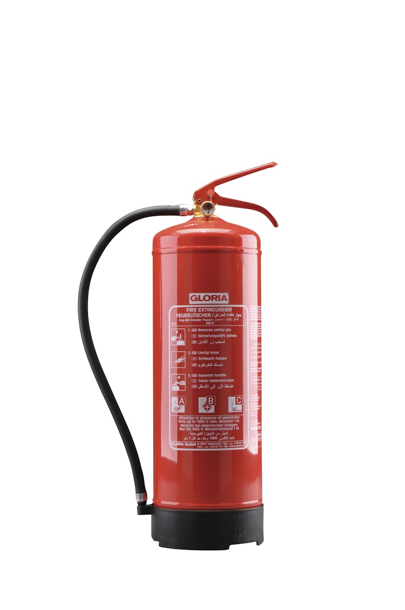Gloria Pulver-Feuerlöscher PD 9 GA von GLORIA GmbH