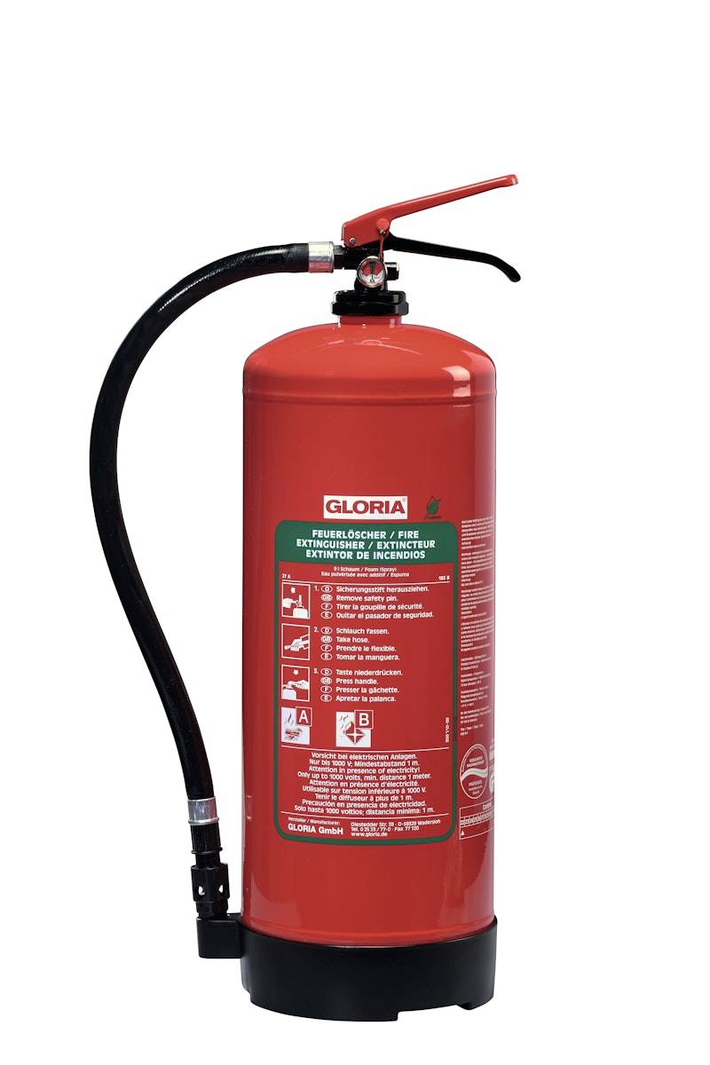 Gloria Schaum-Feuerlöscher SDB9P fluorfrei von GLORIA GmbH