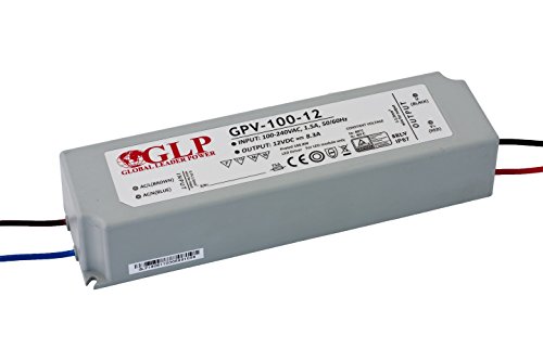 12v 100w LED Streifen Driver GPV-100-12 Schaltnetzteil IP67 Netzteil von GLP