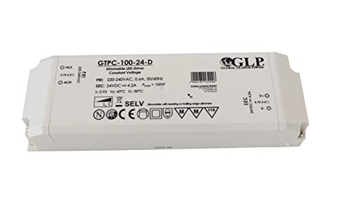 GLP 24 V DC Netzteil primär/direkt dimmbar MM Möbeleinbau Trafo Treiber GLP GTPC-100-24-D 100 W von GLP