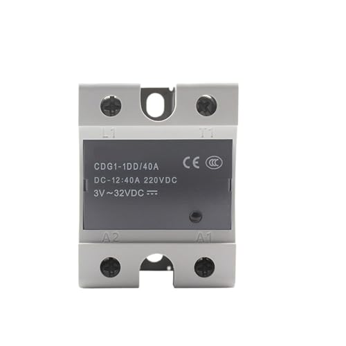 Einphasiges SSR-Halbleiterrelais CDG1-1DD 10A 25A 40A 60A80A DC-gesteuertes DC(CDG1-1DD 40A) von GLRXROBKS