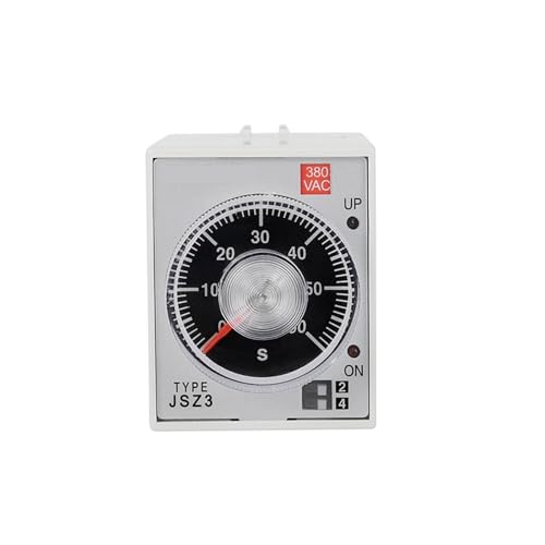 Einschaltverzögerungszeitrelais JSZ3A-E 60S/10M/60M/6H AC220V 380V(220V without base) von GLRXROBKS