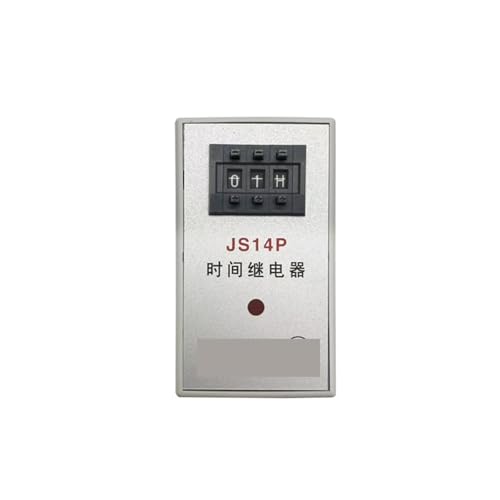 JS14P 2-Bit 3-Bit Zeitrelais 220 V Einschaltverzögerungszeitregler 0,1 S-999 H(2 digits AC220V) von GLRXROBKS