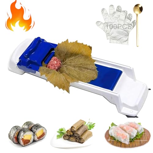 GLSAYZU Grape Leaves Roller, GemüSe Rolling KüChe Rolling Tool Weinblattrollen, Weinblattrollen, Schnelle Formwerkzeuge, Multifunktionale Fleischrollen, Haushalts-Sushi-Maschinen GemüSerollen (1PC) GLSAYZU Grape Leaves Roller, GemüSe Rolling KüChe Rolling Tool Weinblattrollen, Weinblattrollen, Schnelle Formwerkzeuge, Multifunktionale Fleischrollen, Haushalts-Sushi-Maschinen GemüSerollen (1PC) von GLSAYZU