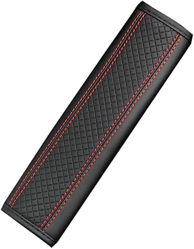 GLSDC Auto Gurtpolster für Infiniti QX56(223), Schulterkissen Gurtschoner, Gurtpolster Kindersitz Schutz Kinder und Erwachsene,Red von GLSDC