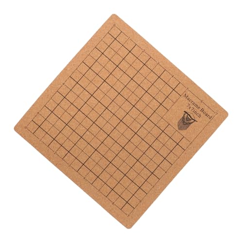 GLSTOY Makramee-Brett Mit T-stiften Holzbrett Für Seilknotenprojekte Makramee-werkzeugset Aus Edelstahl Und Holz GLSTOY Makramee-Brett Mit T-stiften Holzbrett Für Seilknotenprojekte Makramee-werkzeugset Aus Edelstahl Und Holz von GLSTOY